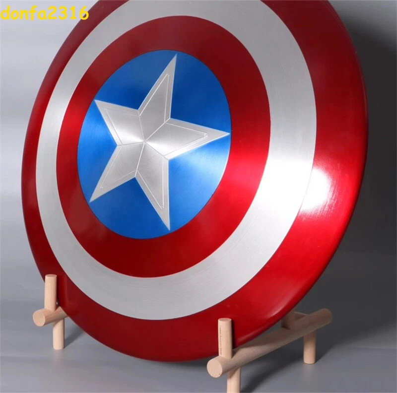 Marvel Legends 75th Anniversary Captain America Shield Alloy Metal 1:1 IN US New - Image 3 of 4