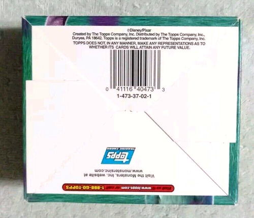 2001 Topps Disney Pixar Monsters Inc. Trading Cards Empty Box No Packs/No Cards - Picture 3 of 7