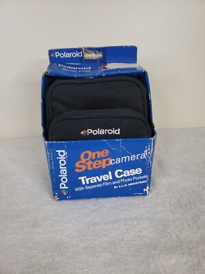 Official Genuine OEM Vintage Polaroid One Step Camera Travel Carrying Case NEW!