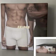 Skims Stretch 3 Pack 5” Boxer Brief in Gunmetal Multi Men’s Size Small