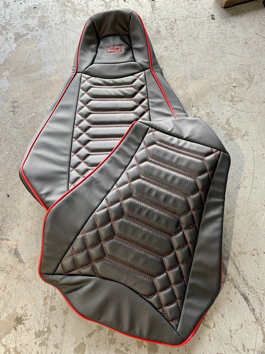 Padded Seat Covers for the Polaris Slingshot in Lazio pattern with
