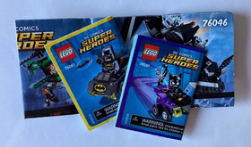 LEGO DC Comics Super Heroes 76061 Mighty Micros: Batman vs Catwoman no box