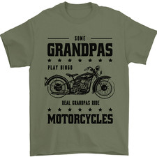 Some Grandpas Funny Biker Motorbike Bike Mens T-Shirt 100 Cotton
