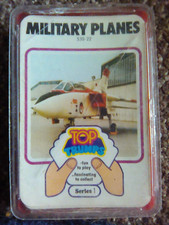 Vintage Top trumps SCARCE DUBREQ MILITARY PLANES COMPLETE VGC