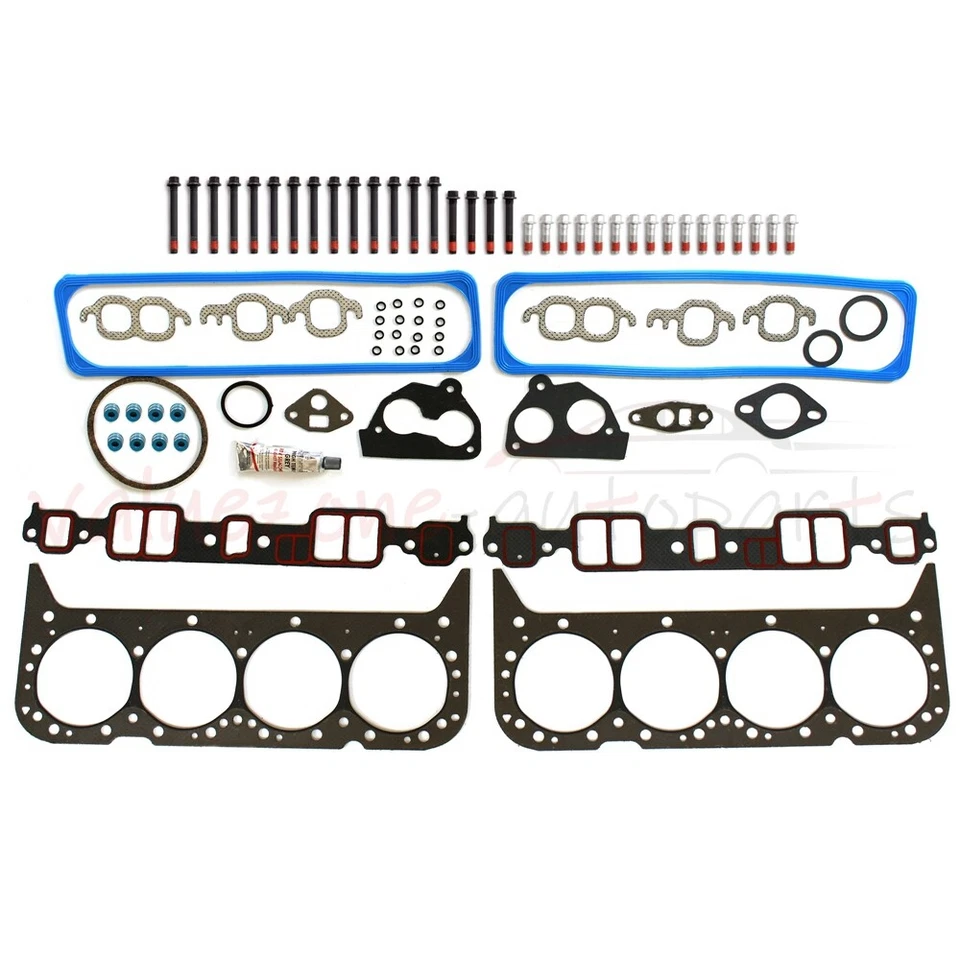 Head Gasket Set Head Bolts For Chevy C1500 G10 GMC C/K 1500 1987-1995 5.7L V8 - Image 2 of 4