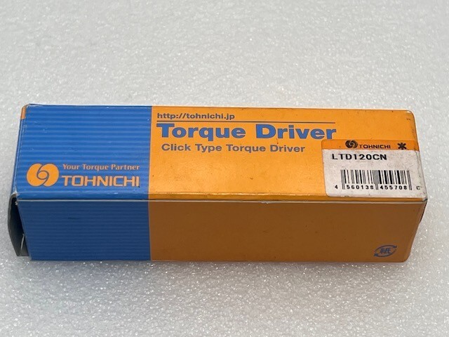 Tohnichi LTD120CN 20-120 cNm 1/4" Hex Adjustable Torque Driver New Surplus