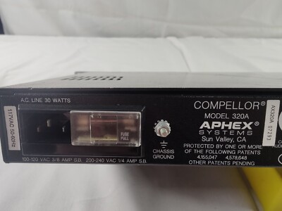 APHEX COMPELLOR MODEL 320A Dual Channel Automated Compressor