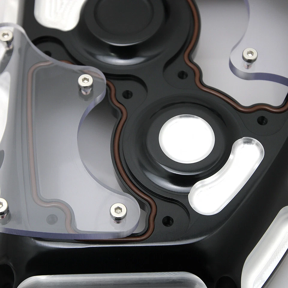 Clarity Cam Cover for Harley Twin Cam Road King/Glide/Softail Fat Boy 2001-17 - Image 2 of 4