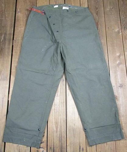 Vintage 1950s US Army OD Firemens 