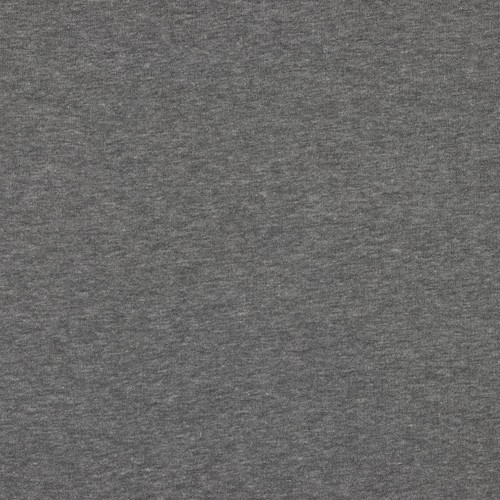 Cotton Sweatshirt Knitted Jersey Fabric Material - GREY - Picture 2 of 3