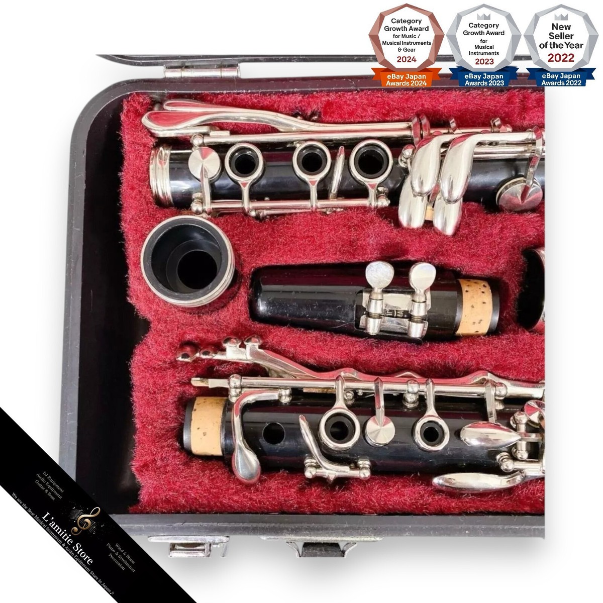 YAMAHA クラリネット YCL-251 Yamaha YCL-251 Bb Clarinet CL Japan Used Musical instrument