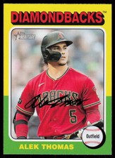 2024 Topps Heritage Alek Thomas #289 BASEBALL Arizona Diamondbacks