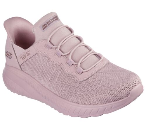 Skechers Bobs Sport Squad Chaos Slip-In Shoe Women's size 9.5 Wide ROSE PINK