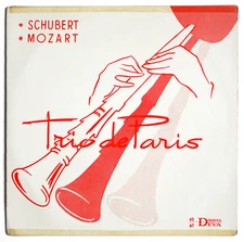 TRIO DE CLARINETTES DE PARIS clarinet Mozart Schubert french Deva 45 AT vinyl EP