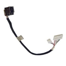 DC IN Power Jack Socket Harness For HP DV7-2180US DV7-3080US w/Cable 538085-001 