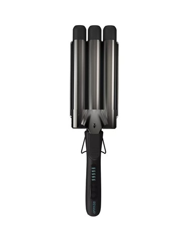 Hair styler Revamp Progloss Deep Beach Waver con piastra termica grande tripla canna - Foto 3 di 6