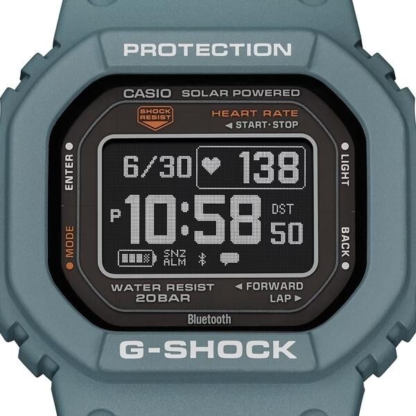 Casio G-Shock G-Squad Men's Black Dial Digital Watch DW-H5600-2JR