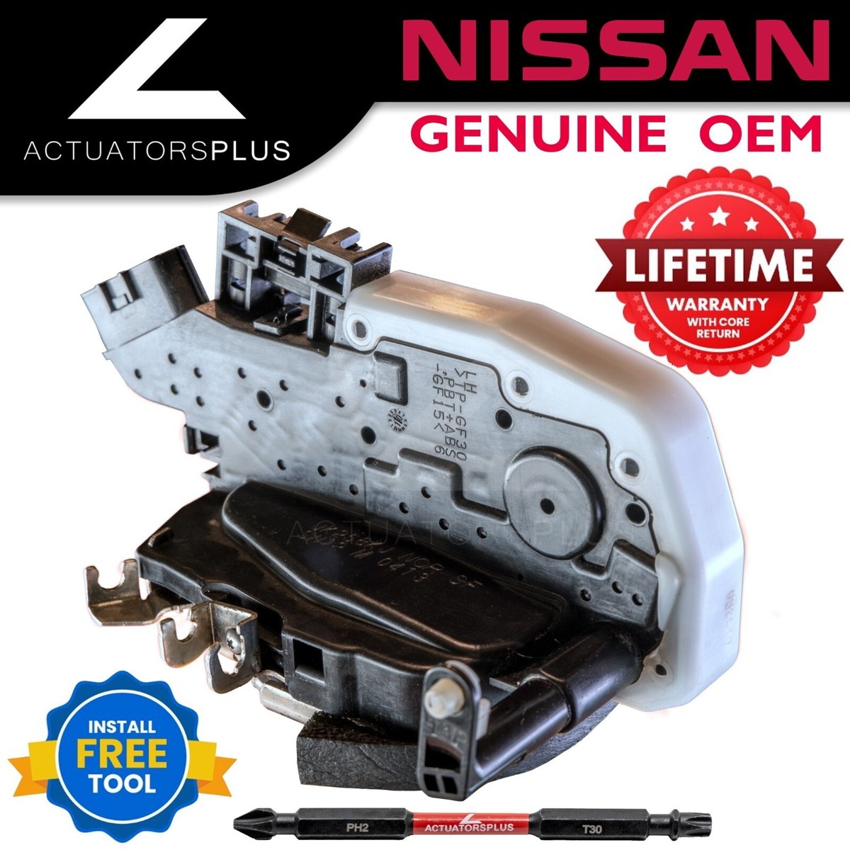 ろくたんくん　 Nissan Juke Genuine OEM Front Left Door Lock Latch Actuator 11-17