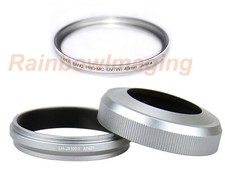 JJC LH-JX100II Silver Lens Hood replaces LH-X100 Filter Fujifilm X100s X100T