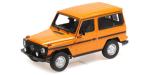 155038000 Minichamps 1:18 MERCEDES-BENZ G-Model Short Kurz W460 1980 Orange-image