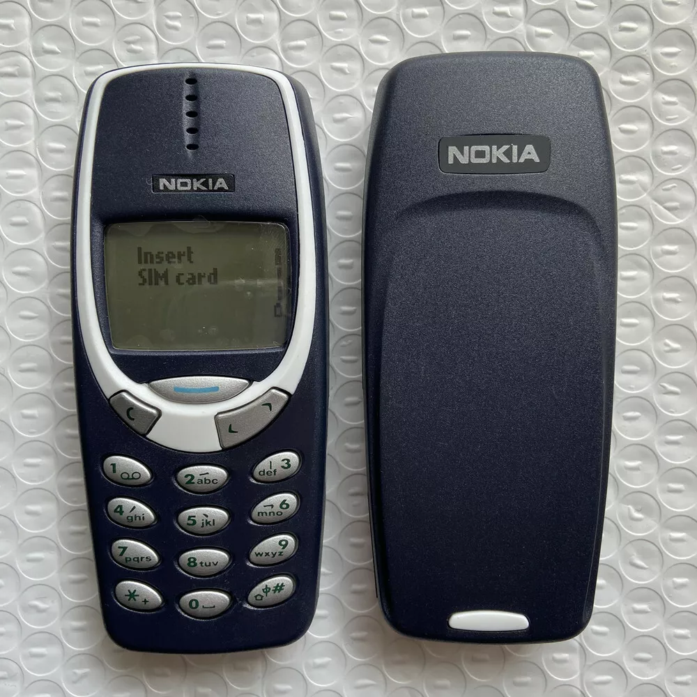 Nokia 3310 Navy blue Unlocked 2G GSM 900/1800 Mobile Phone - with