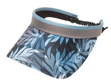 PICKLEBALL MARKETPLACE - Women's Fashion Coil Visor: Glove It   "Pacific Palm"