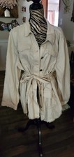Catos Utility Jacket Plus Size Belted 26/28-nwt. Tan/beige