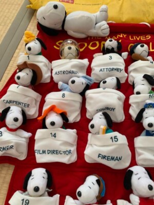 THE MANY LIVES OF SNOOPY Collection McDonald's Peanuts Plush