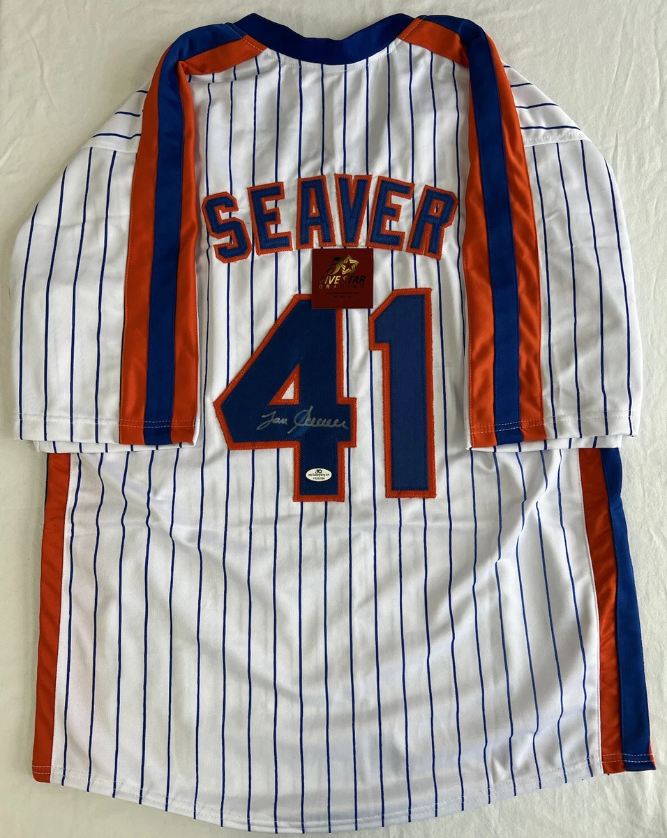 Tom Seaver New York Mets Rare Signed Autographed The Franchise Jersey FSG  COA