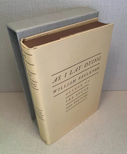 First Edition Library As I Lay Dying William Faulkner Facsimile Slipcase Free SH - Picture 3 of 4