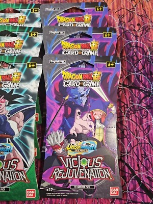 Dragon Ball Super Card game Vicious Rejuvenation Sealed Pack | eBay