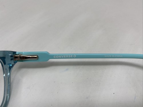 Converse VCJ002 TEAL 50-15-130 Plastic Full Rim Eyeglasses Frame JL36 - Picture 6 of 8