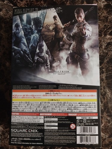 Final Fantasy XII FF12 Balthier Play Arts Kai Figur, OPEN BOX, *RAR*, RARITÄT!! - Bild 10 von 10