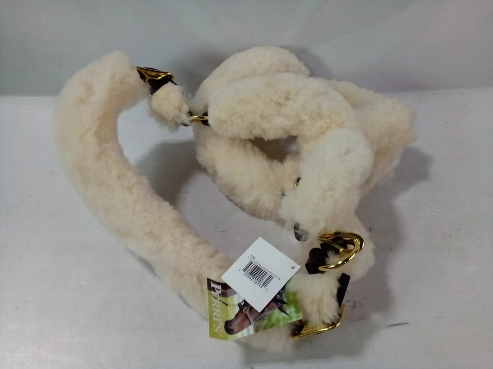 Halter de envío de caballo de piel de oveja Perris (talla caballo, color habana) Foto 2 de 4