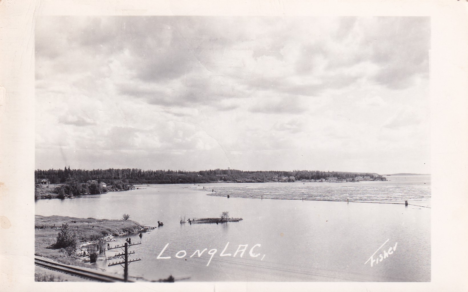 Longlac Ontario Canada RPPC Real Photo Postcard D57 eBay