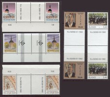 Aland J66 1990-1998 MNH 10v Church Religion Art Painting J Pettersson