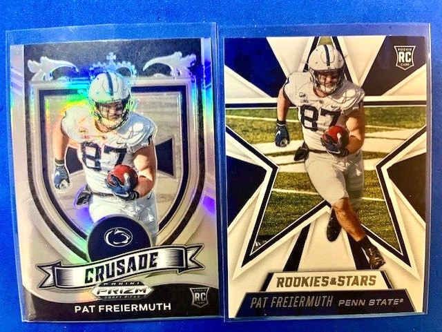 Pat Freiermuth 2021 Prizm DP Crusade Silver Prizm RC & '21 Rookies & Stars DP RC