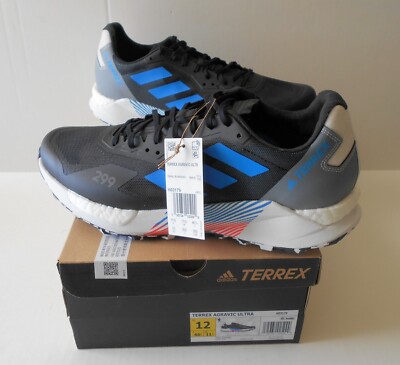 adidas TERREX H03179 Agravic Ultra Trail Running Men's Shoes Size 12 New