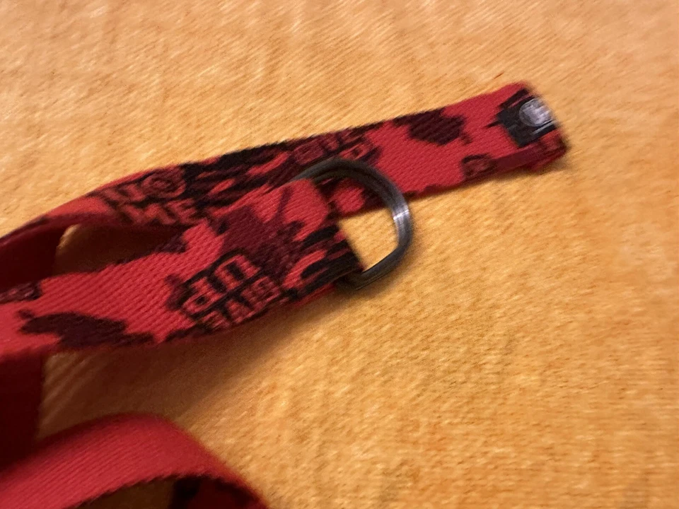 Cinturón aprobado por John Cena WWE Wrestling U Can’t See Me Give Up negro rojo talla 12 Foto 2 de 4