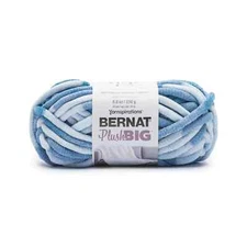 Bernat Plush Big Yarn 8.8oz "Clouded Blue"