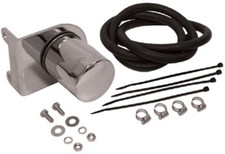Chrome Oil Filter Relocation Kit For 66-91 Harley Fx Fl 87002