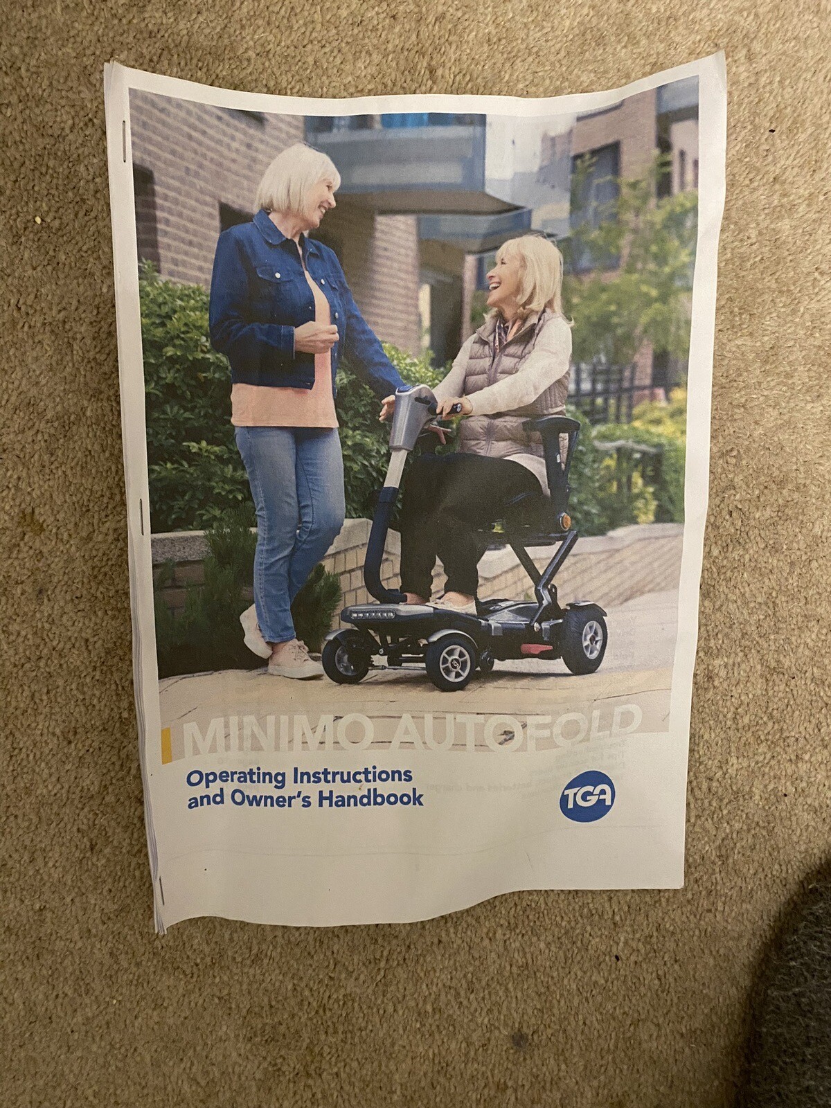 TGA Maximo autofold mobility scooter eBay