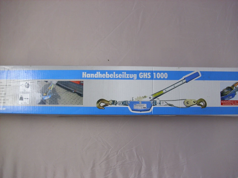 Güde HAND-HEBELSEILZUG GHS 1000 Seilzug Seilwinde