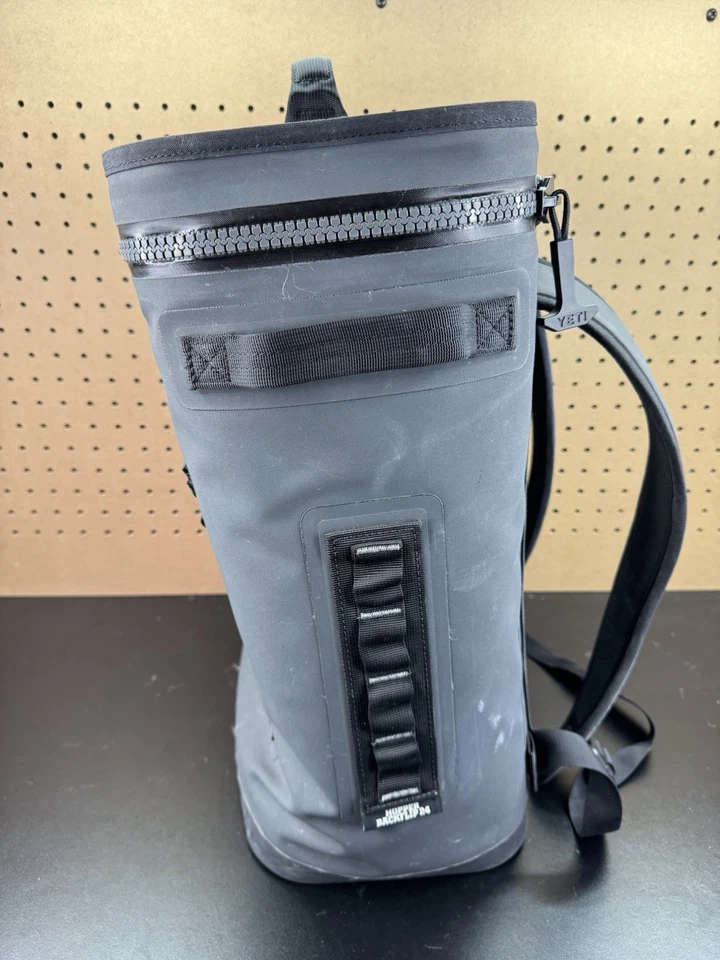 Yeti Hopper BackFlip 24 Soft Sided Backpack Cooler - Charcoal Read Description - Image 4 of 4