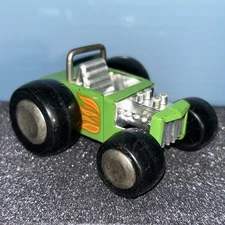 Vintage Buddy L Roadster  Steel Hot Rod Car Green Dune Buggy Dragster B272