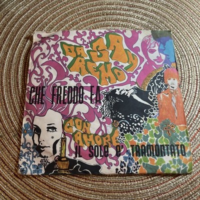 VINYL SCHALLPLATTE 45 UMDREHUNGEN ITA GIANNA - LUCIANO - WIE KALT MACHT DIE SONNE IST UNTERGEGANGEN