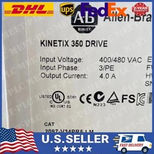 2097-V34PR5-LM /A Kinetix 350 Servo Driver Factory Sealed AB US Free Tax