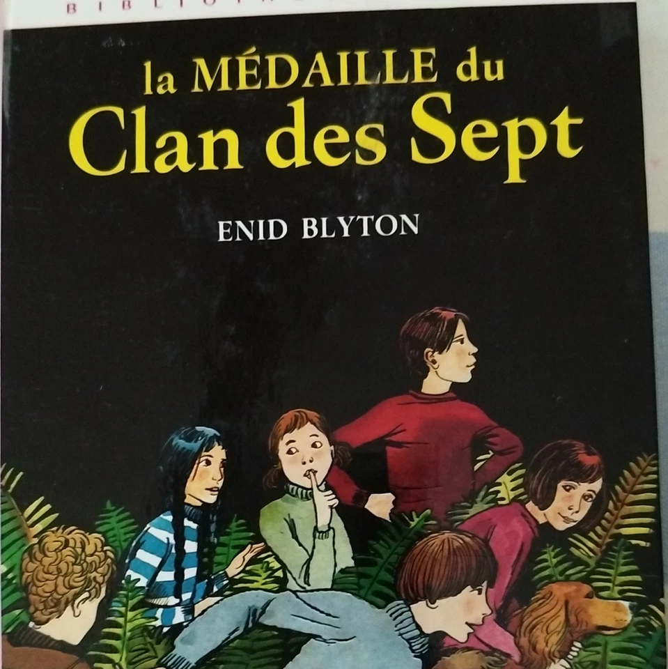 Enid Blyton La médaille du Clan des Sept, fiction jeunesse, français - Photo 1/1