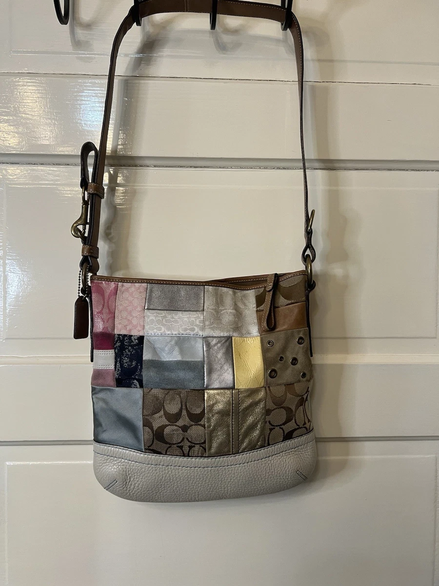 Coach Patchwork Shoulder Bag Exterior Bags & Handbags for Women