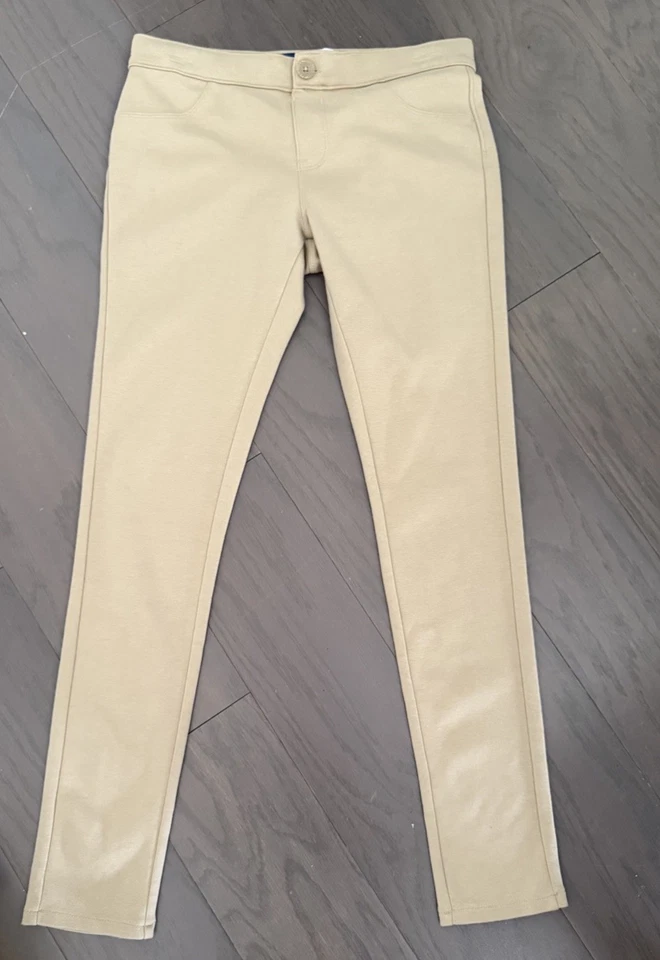 Old Navy NEW Khaki Jeggins Girls Kids Size 14 - Image 4 of 4